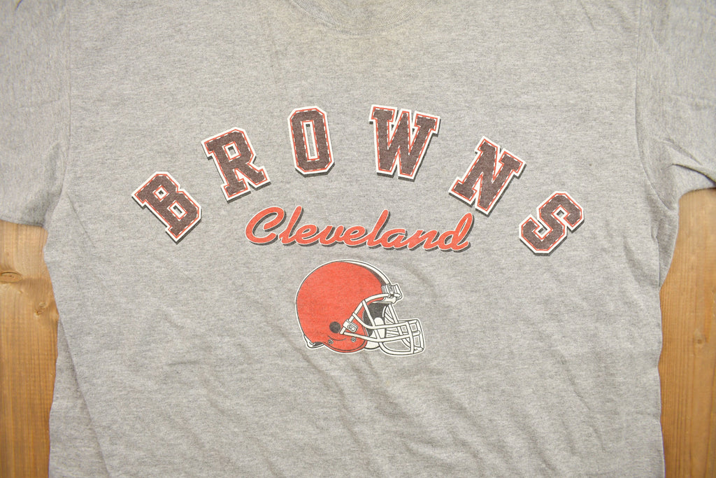 Vintage 1990s Cleveland Browns NFL Graphic T-Shirt