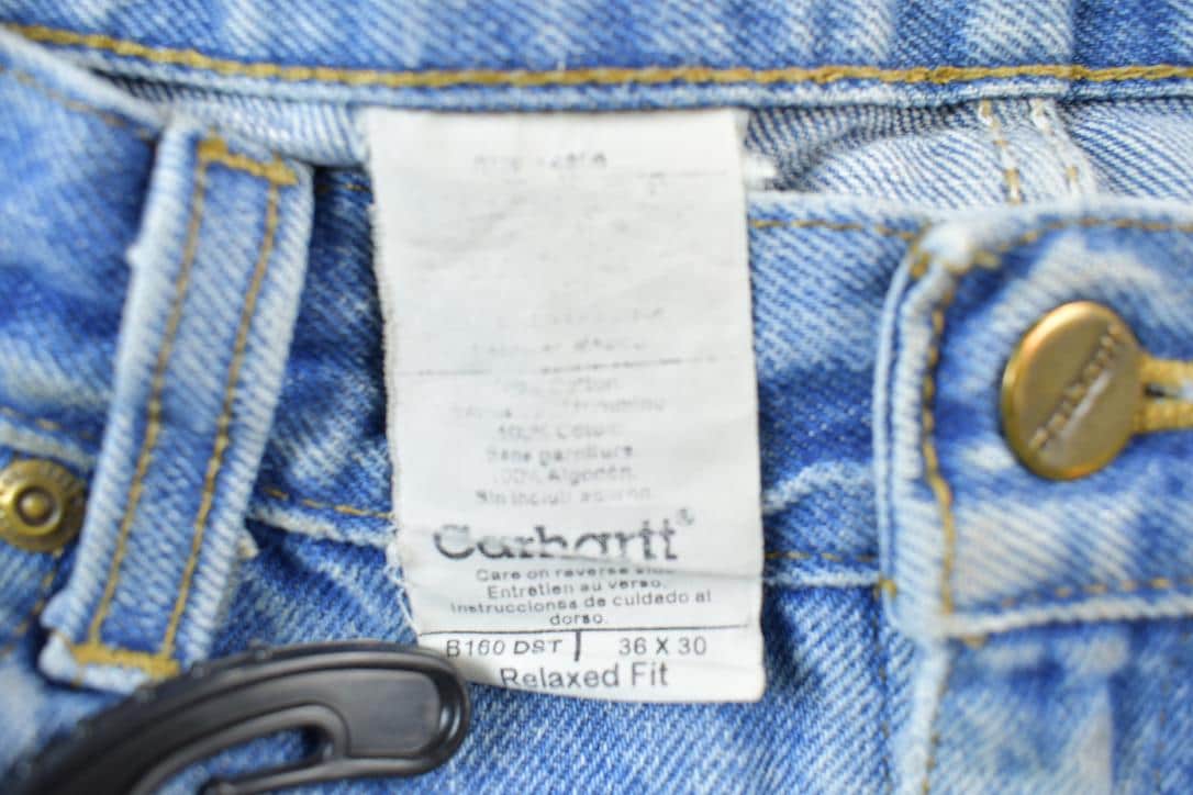 Vintage 1990s Carhartt Jeans Size 36 x 30