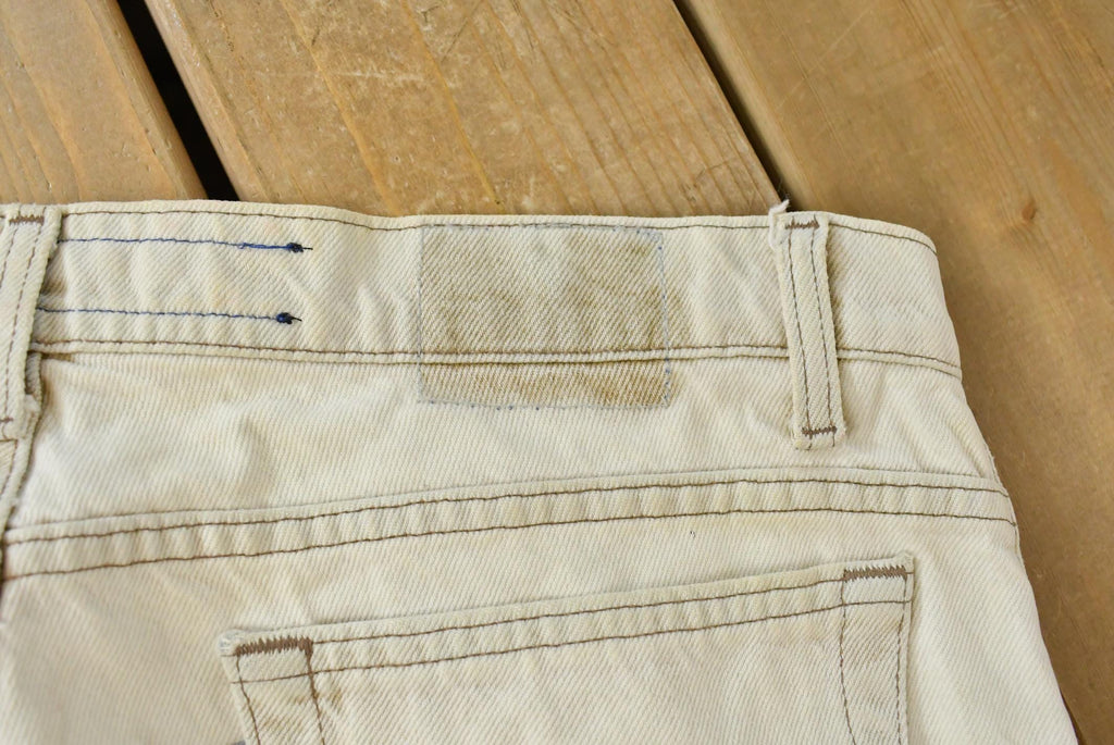 Vintage 1990s Levi Silver Tab Loose Fit Acid Wash Denim Jeans Men's 37 x 33 / 90s Silvertabs / Streetwear / Made in USA