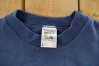 Vintage 1990s Hannibal Dental Group Paisley Crewneck Sweatshirt Men's Large