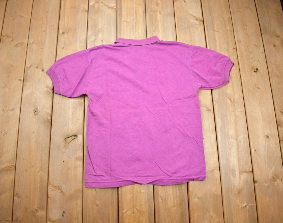 Vintage 1990s West Coast Boys Pink Button Up Polo Shirt