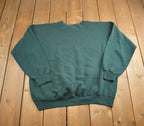 Vintage 1990s Pro Spirit Star Embroidered Crewneck Sweatshirt Made In USA