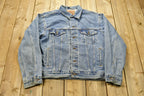 Vintage 1990s Levi's Distressed Denim Jean Jacket