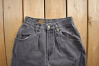 Vintage 1990s Eddie Bauer Black Denim Jeans Size 26x29