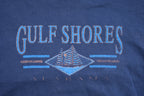 Vintage 1990s Gulf Shores Hoodie Sweatshirt