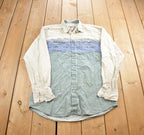 Vintage 1980s Cowboys Turtle Association Mountain Scenery Button Up Shirt