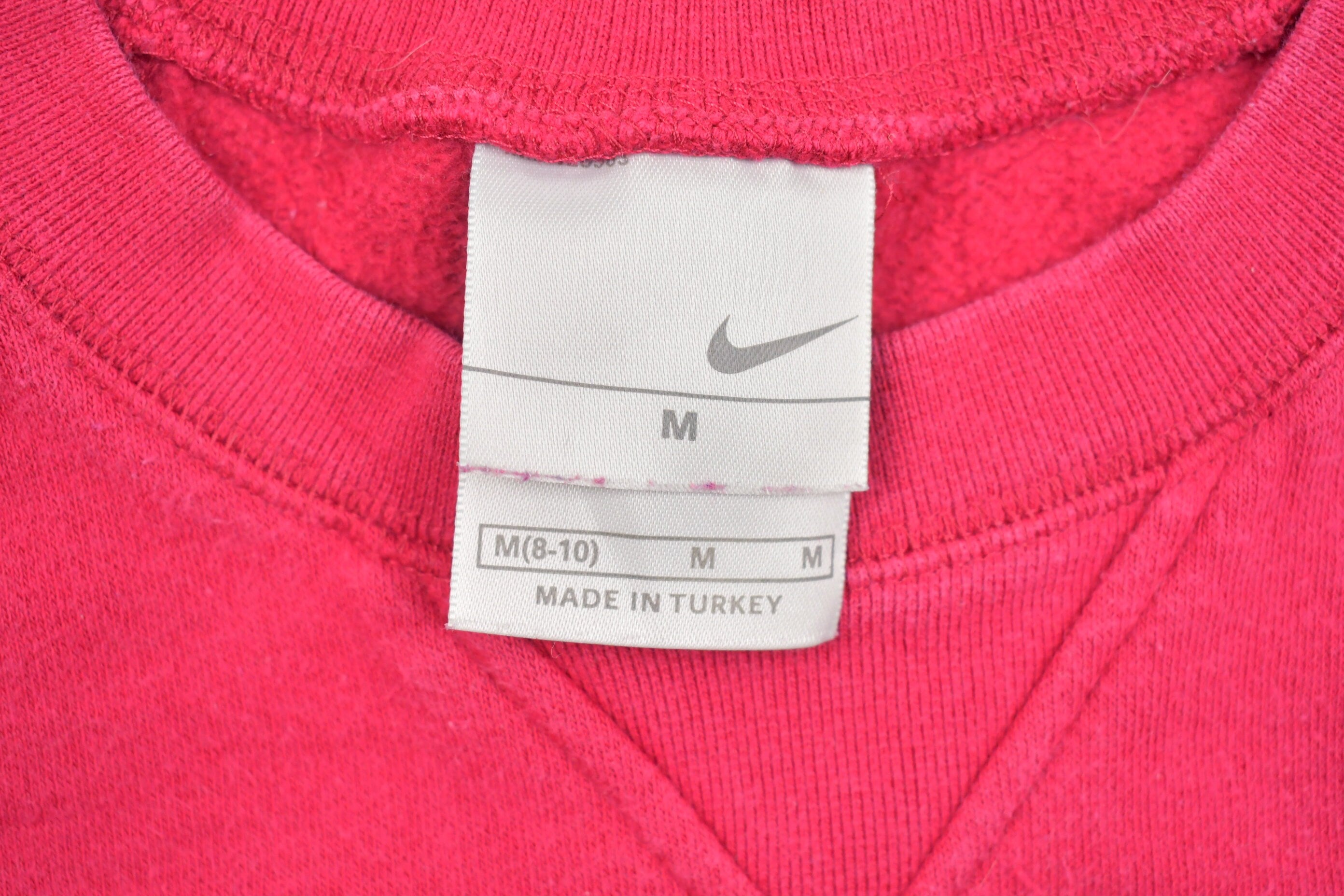 Vintage 1990s Nike Small Check Crewneck Sweatshirt