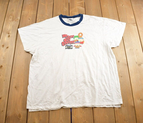 Vintage 2000s South Park We Just Got Served Comedy Central Graphic T Shirt
