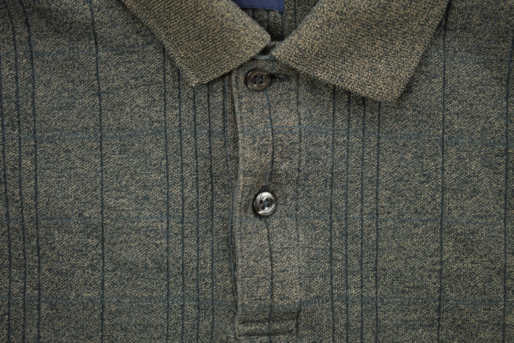 Vintage 1990s Arrow Striped Long Sleeve Button Up Shirt