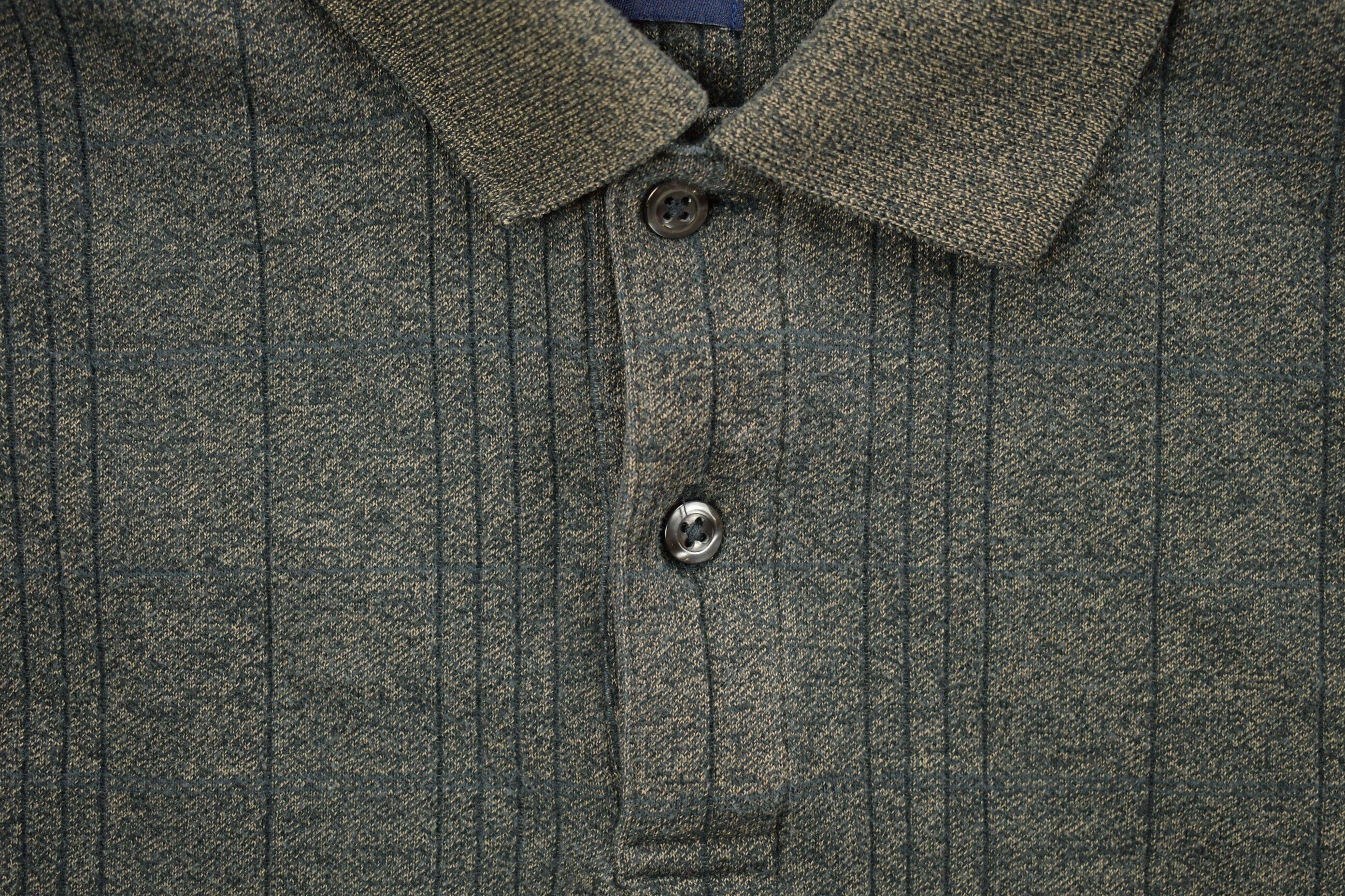 Vintage 1990s Arrow Striped Long Sleeve Button Up Shirt