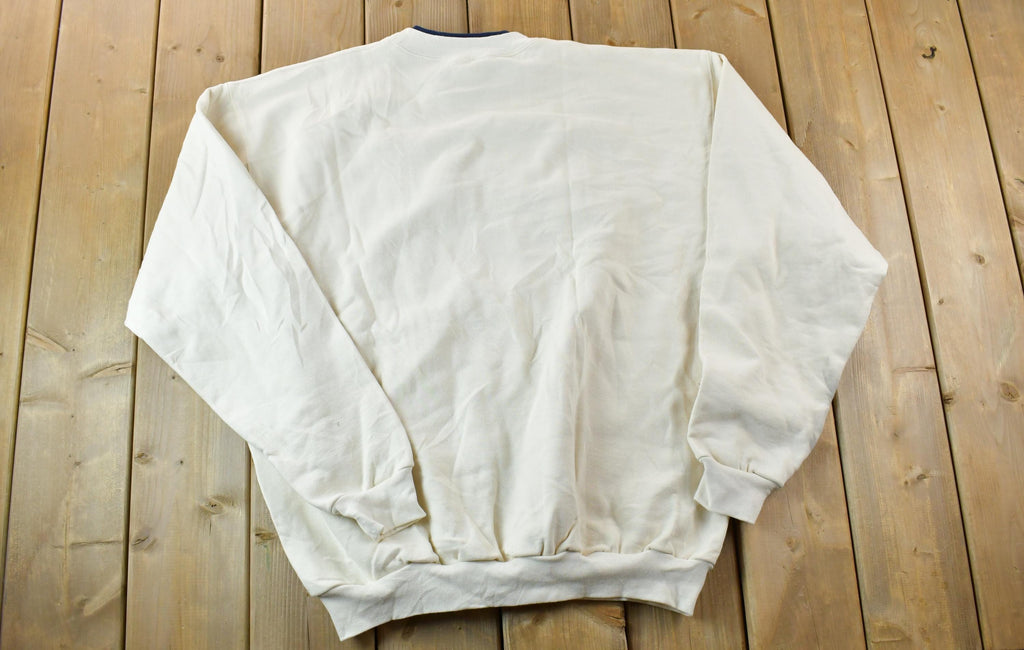 Vintage 1990s Mississauga Double Collar Crew Neck Sweatshirt