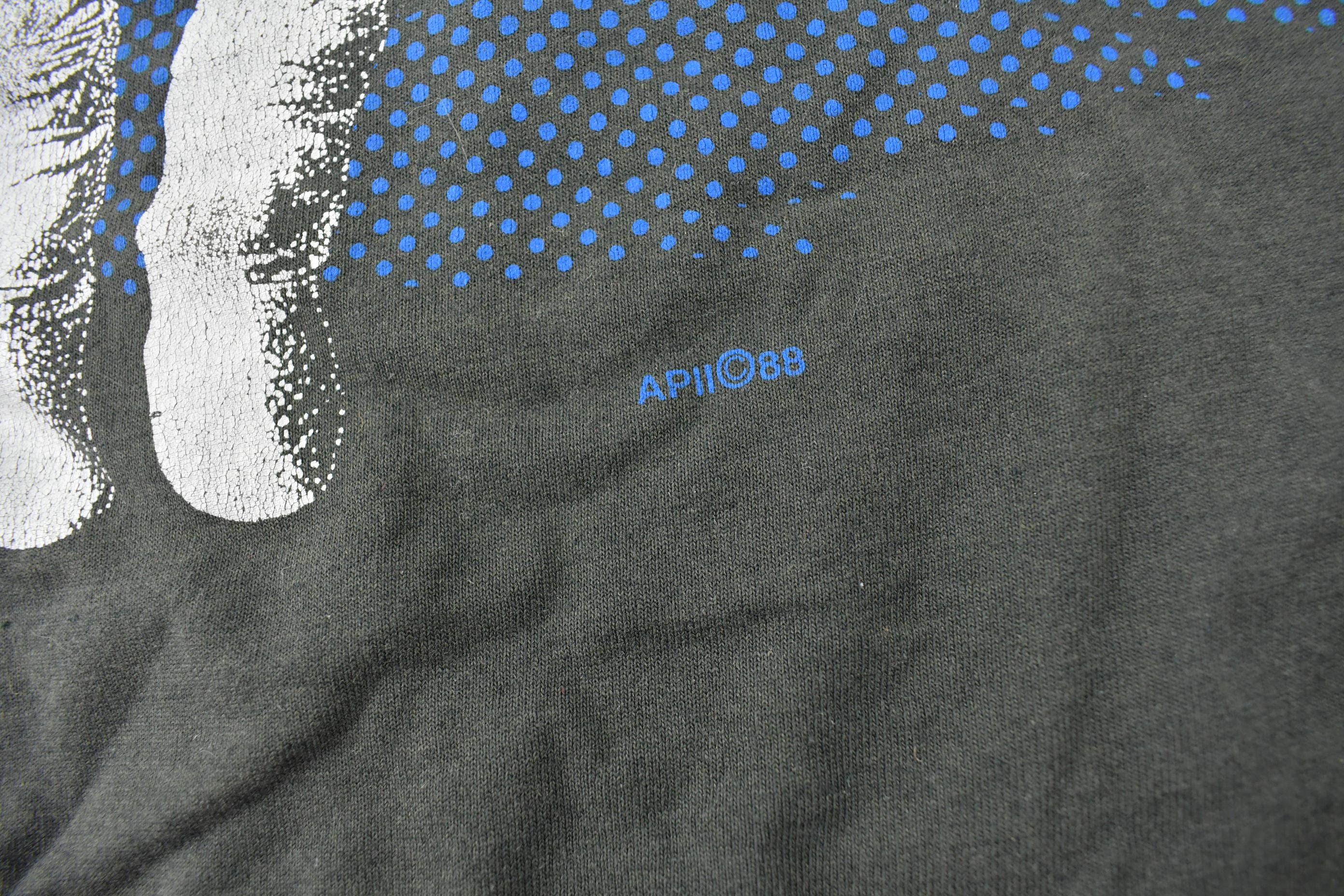 Vintage 19988 Astronaut Space Ship Single Stitch Graphic T-Shirt Made In USA