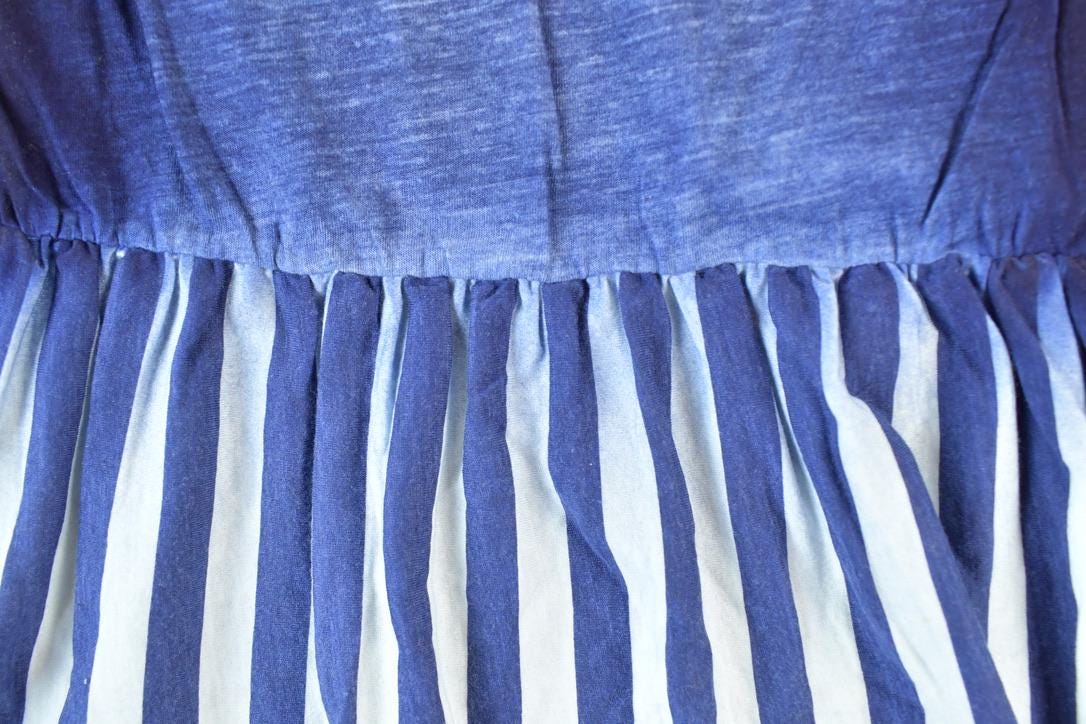 Vintage Y2K Vigoss Denim Look Mini Dress / Y2k Vintage Bedazzled Tops / Retro Womenswear / Mod Fashion