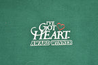 Vintage 1990s I've Got Heart Award Winner Graphic Crewneck Sweatshirt