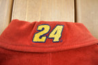 Vintage 1990s Chase Authentics Suede Dupont Nascar Racing Jacket