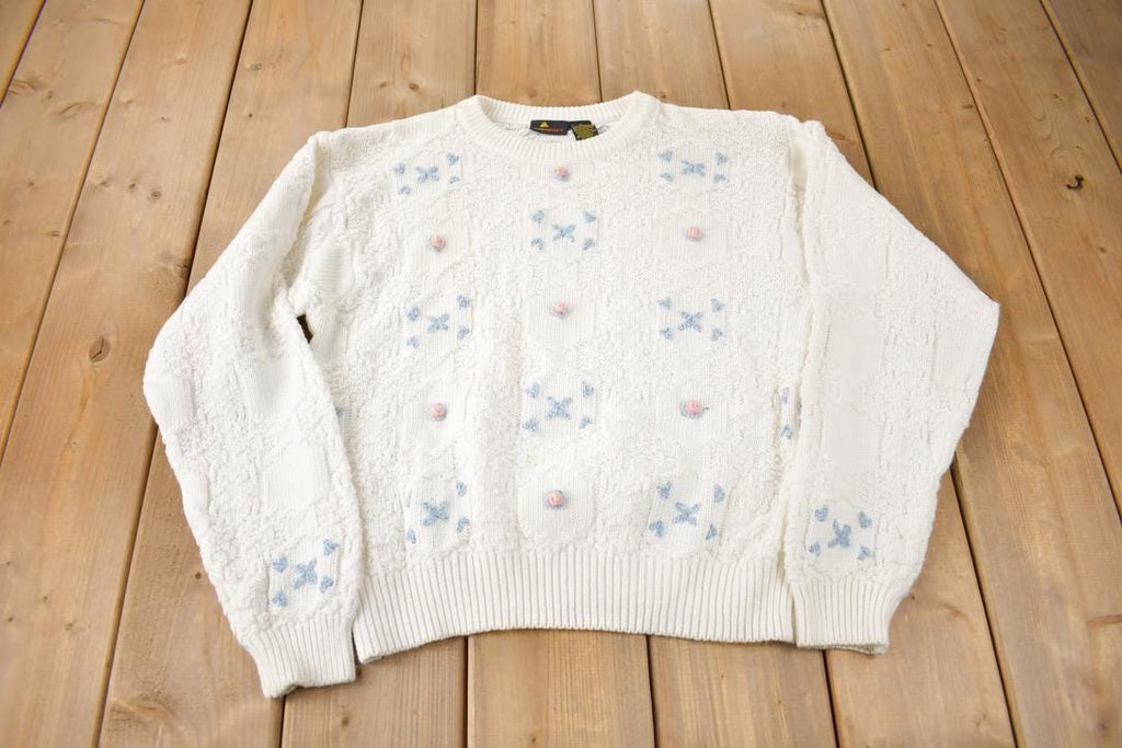 Vintage 1990s Liz Sport Knit Sweater
