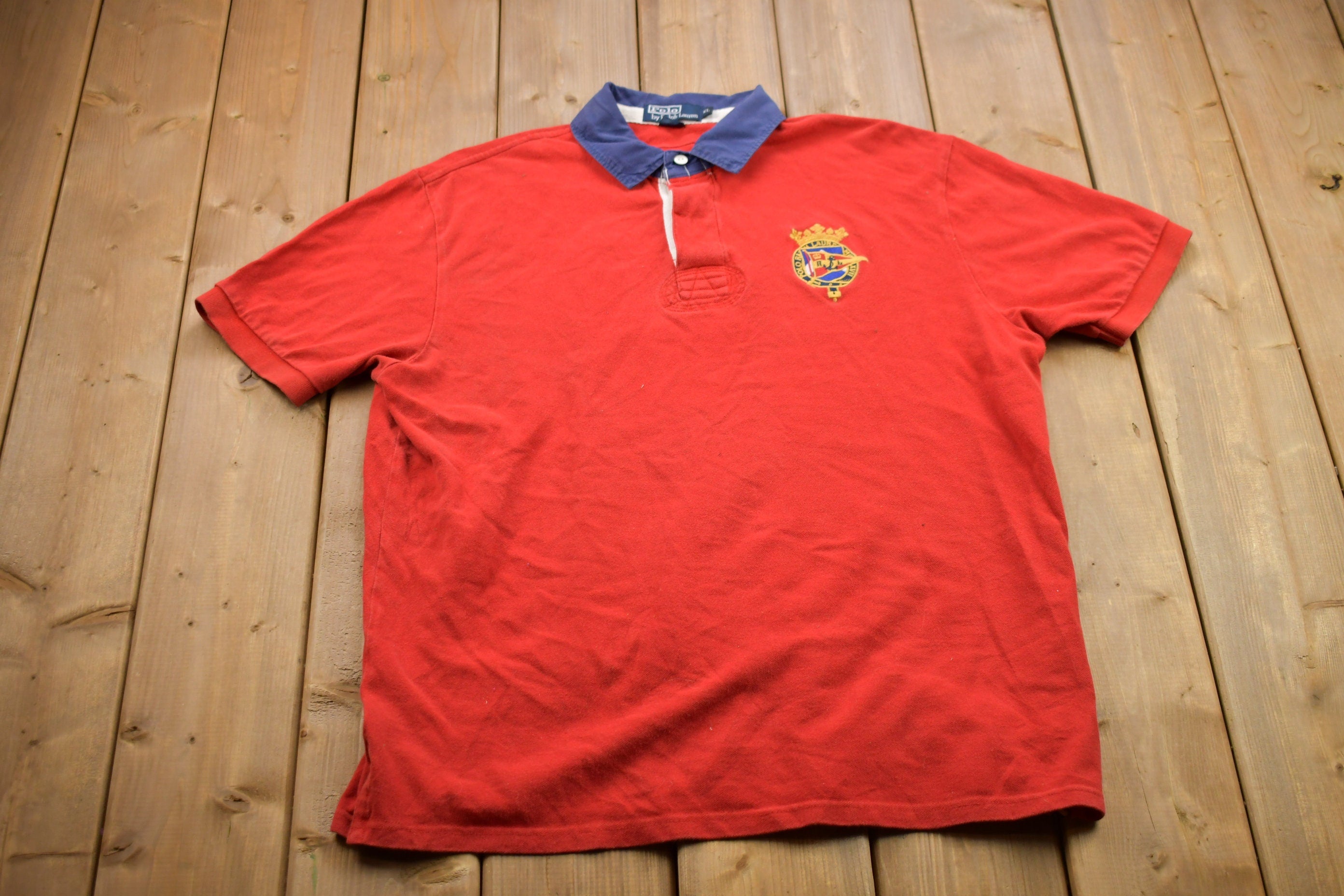 Vintage 1990s Polo Ralph Lauren Blank Button Up Shirt