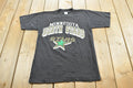 Vintage 1990s Logo 7Minnesota North Stars NHL Graphic T-Shirt Mens S / Single Stitch / NHL Hockey / 90s Streetwear / Sportswear