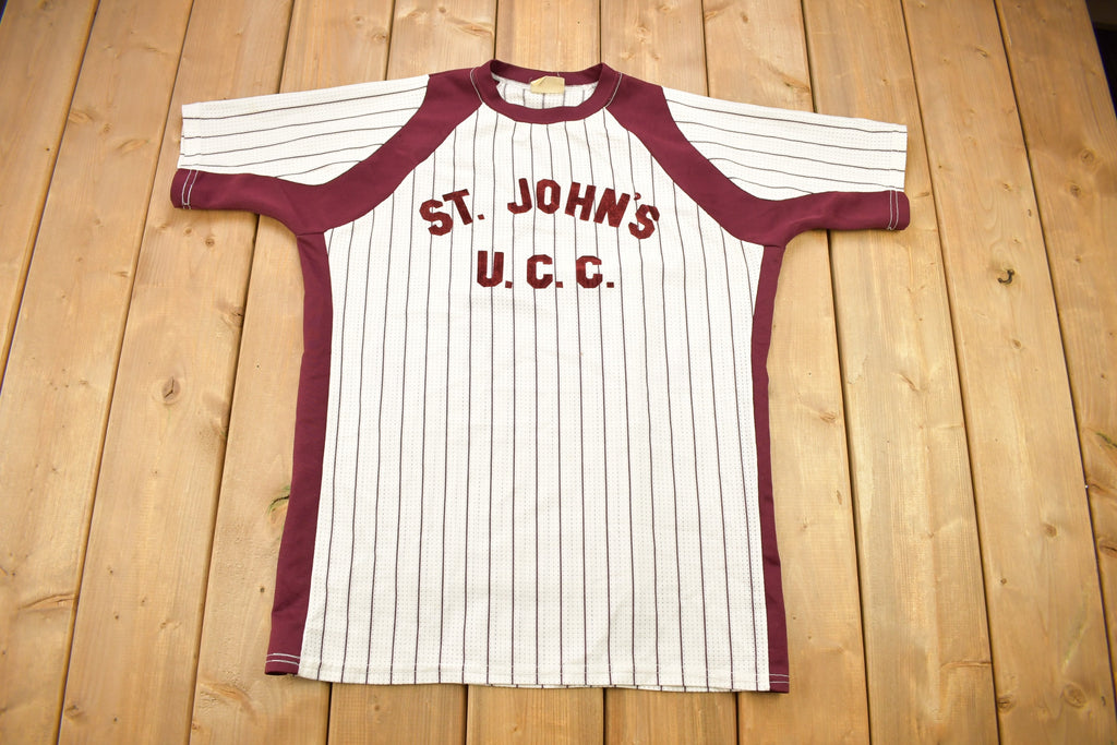 Vintage 1970s St Johns U.C.C. #14 Jersey