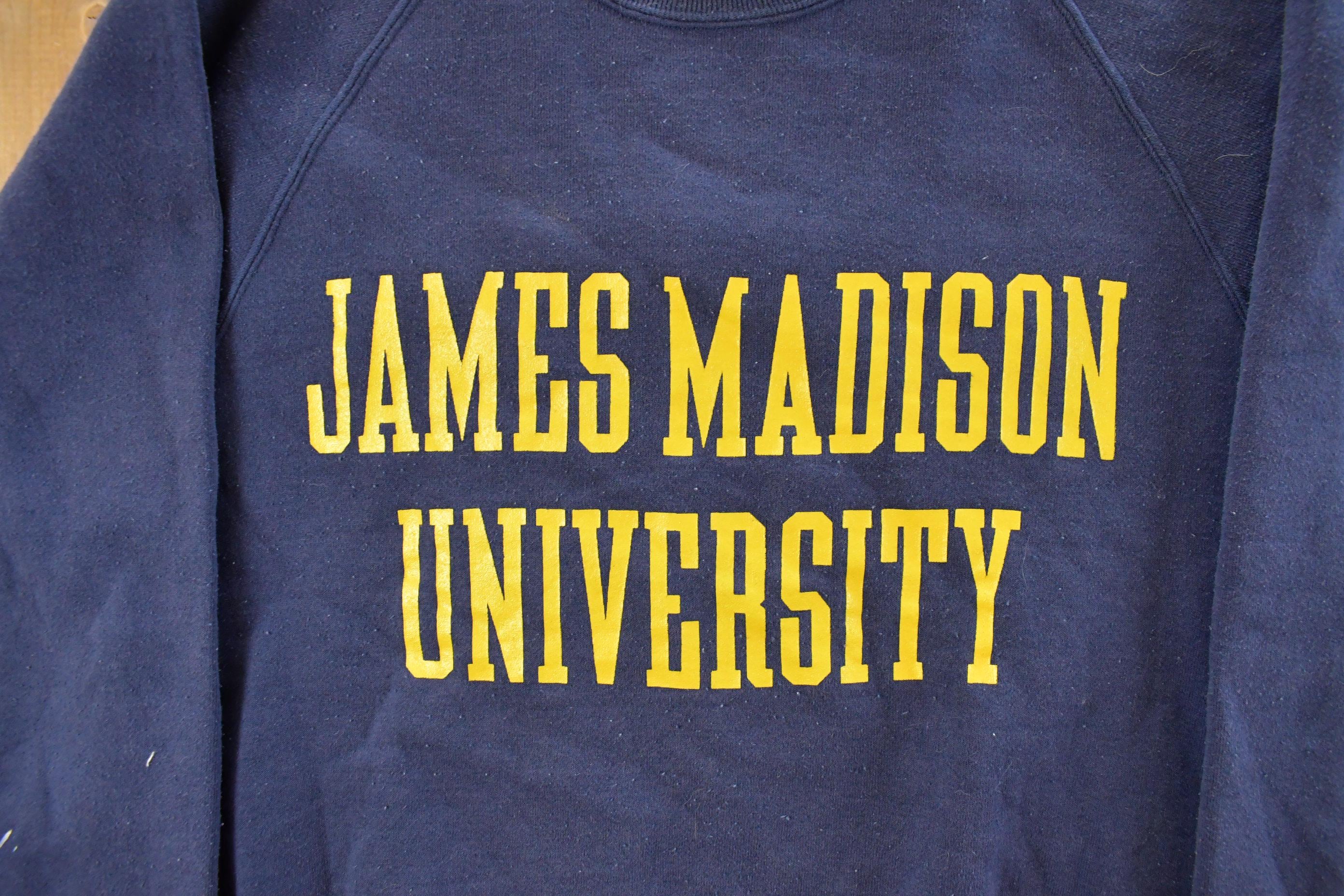 Vintage 1990s James Madison University Crewneck Sweatshirt Men's Large