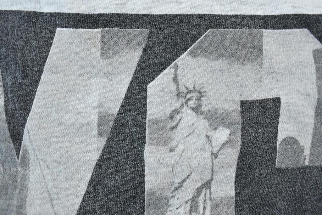Vintage 1990s NYC Cropped Graphic Print T-Shirt