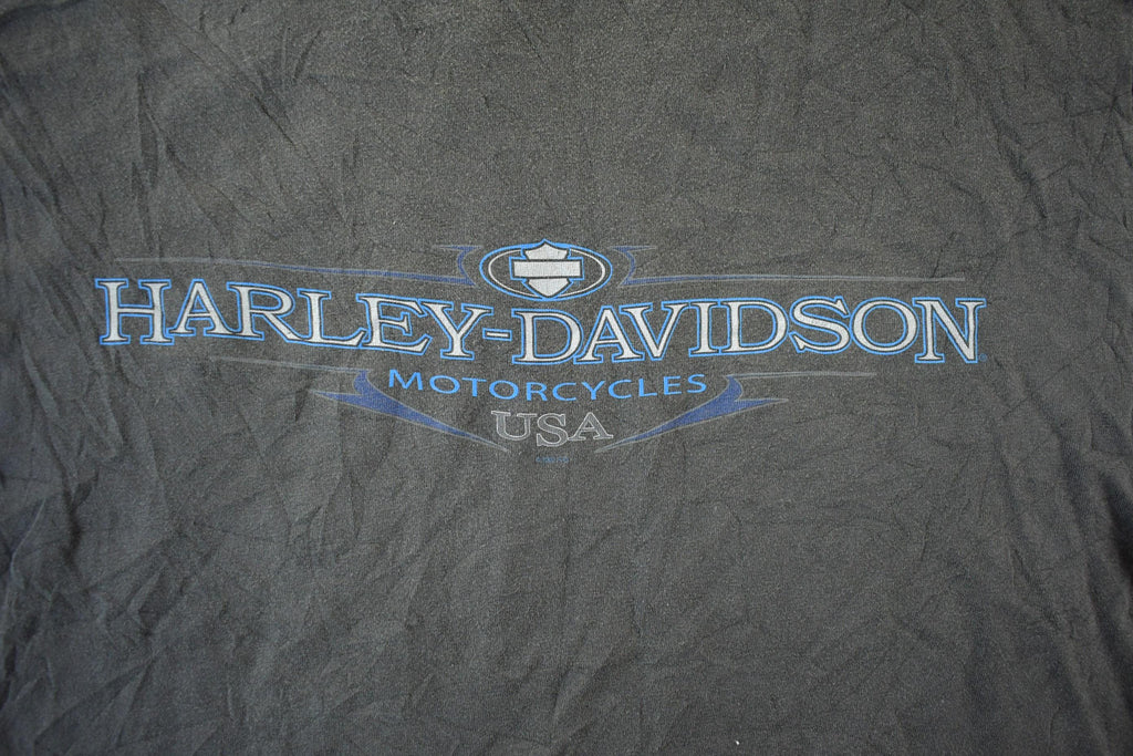 Vintage 1990s Harley Davidson Motorcycles T-Shirt Made In USA