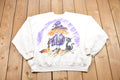 Vintage 1990s Tultex Cartoon Witch Crewneck Sweatshirt