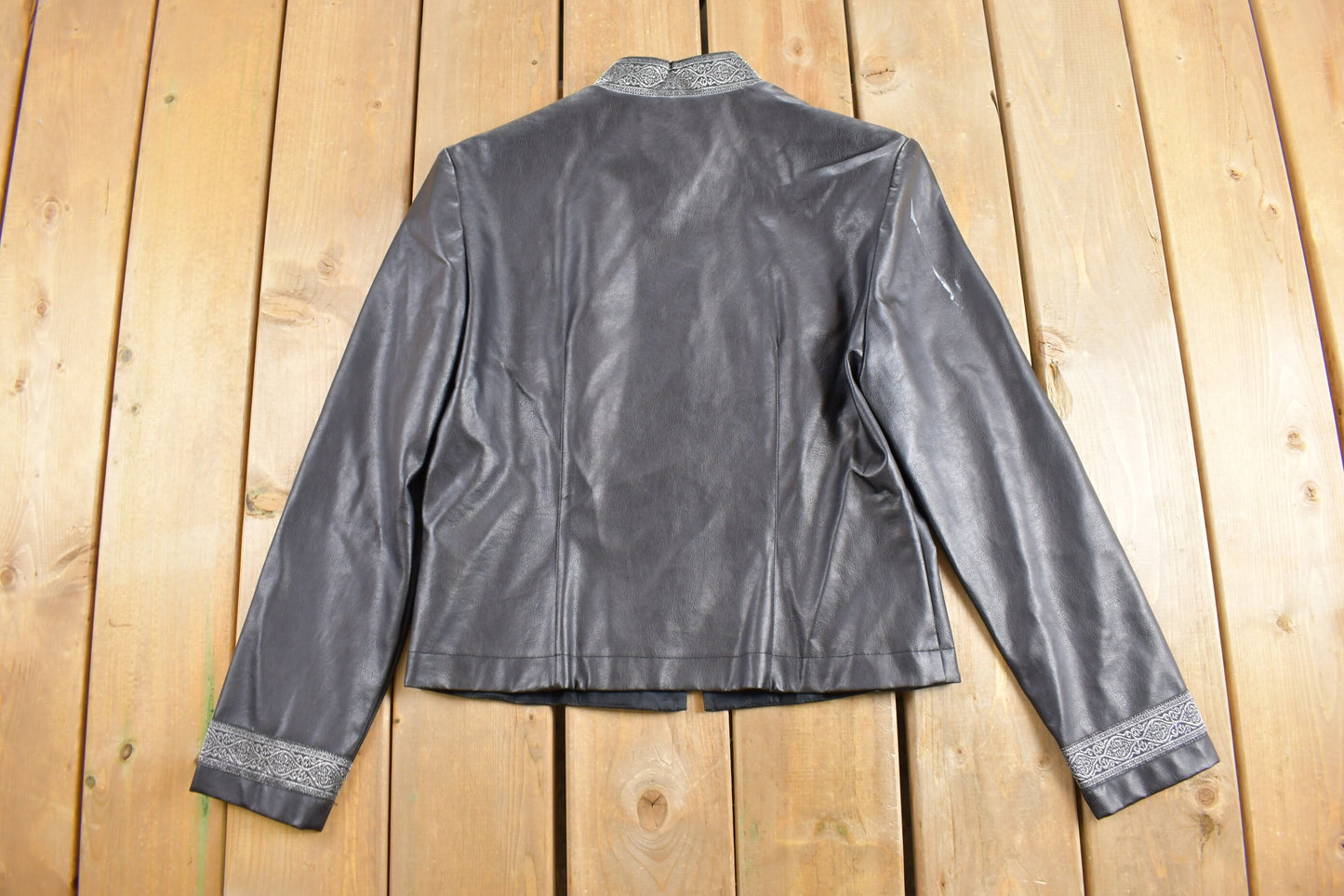 Vintage 1980s Lori Weidner Leather Jacket / Fall Outerwear / Leather Coat / Winter Outerwear / Streetwear Fashion / Made in Canada