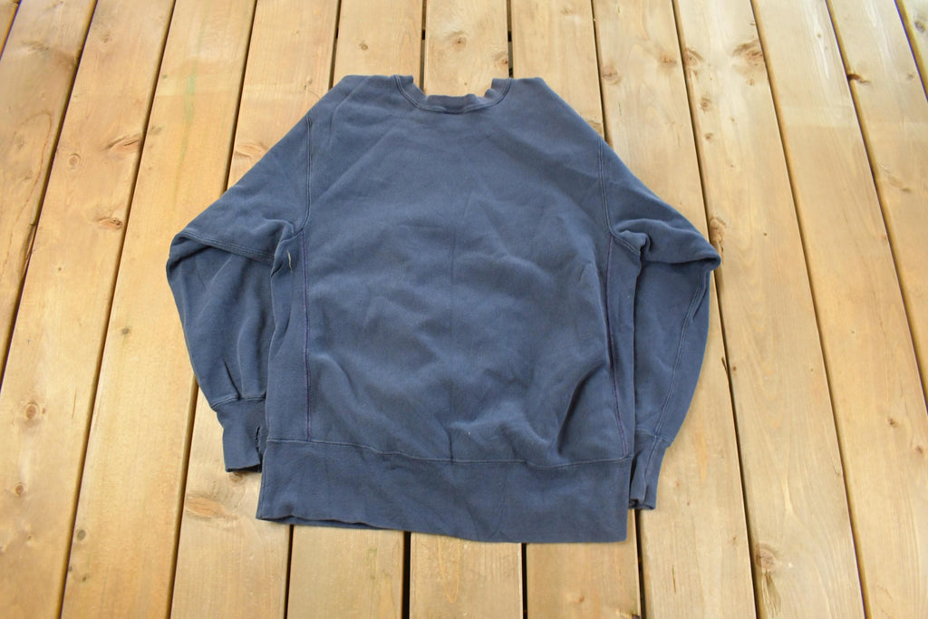 Vintage 1990s Champion Reverse Weave Blank Sweatshirt Men's Large