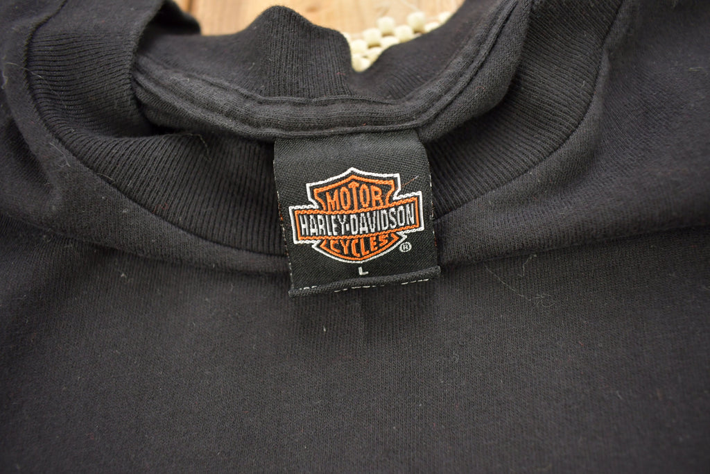Vintage 1990s Harley Davidson Green Mountain Essex Junction VT T-Shirt