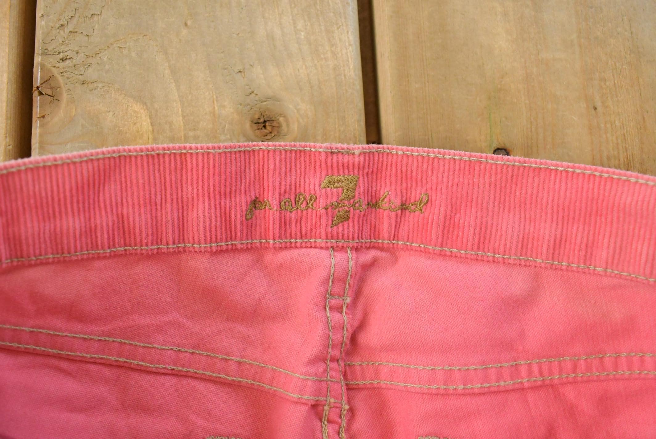 Vintage 1990s For All Mankind Bell Bottom Corduroy Pants Women's 28 x 32