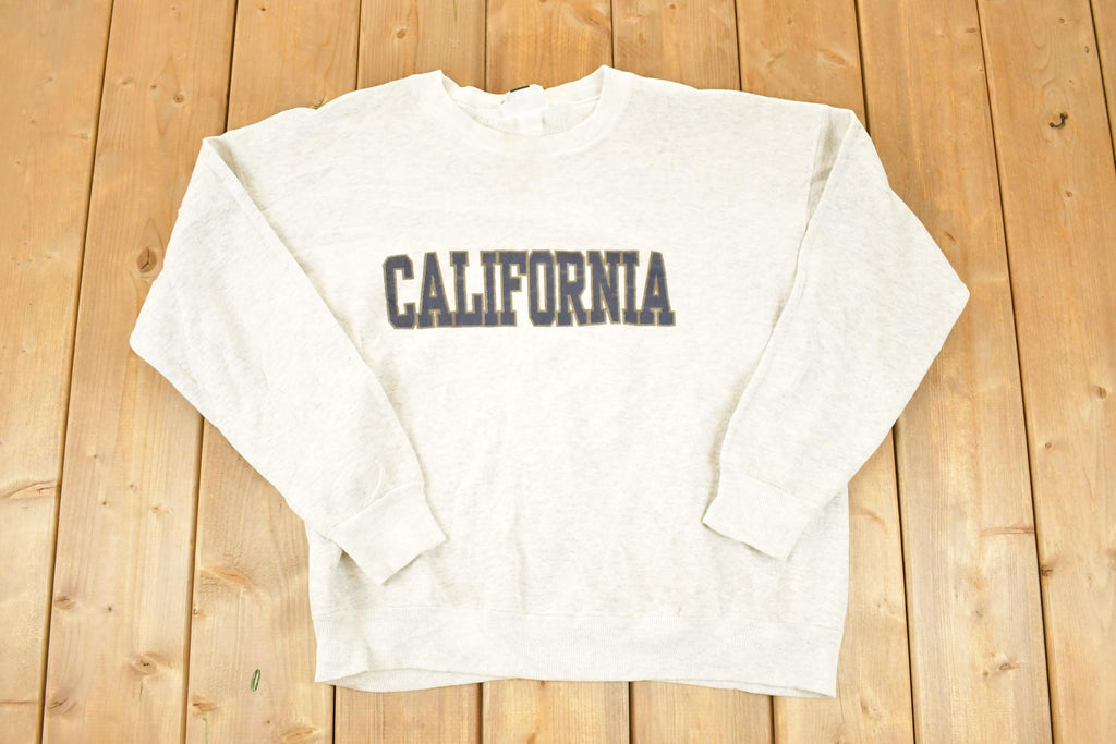 Vintage 1990s California Heavyweight Crewneck Sweatshirt Men's L