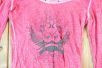 Women Vintage Vigoss Y2K Hooded Graphic Print T-Shirt