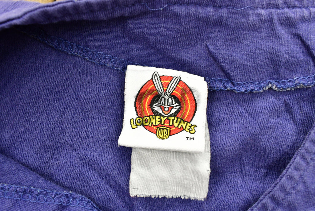 Vintage 2001 Tweety Bird Embroidered Button Up T-Shirt
