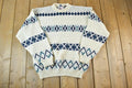 Vintage 1990s Arrow Sport Knit Abstract Pattern Crewneck Sweater
