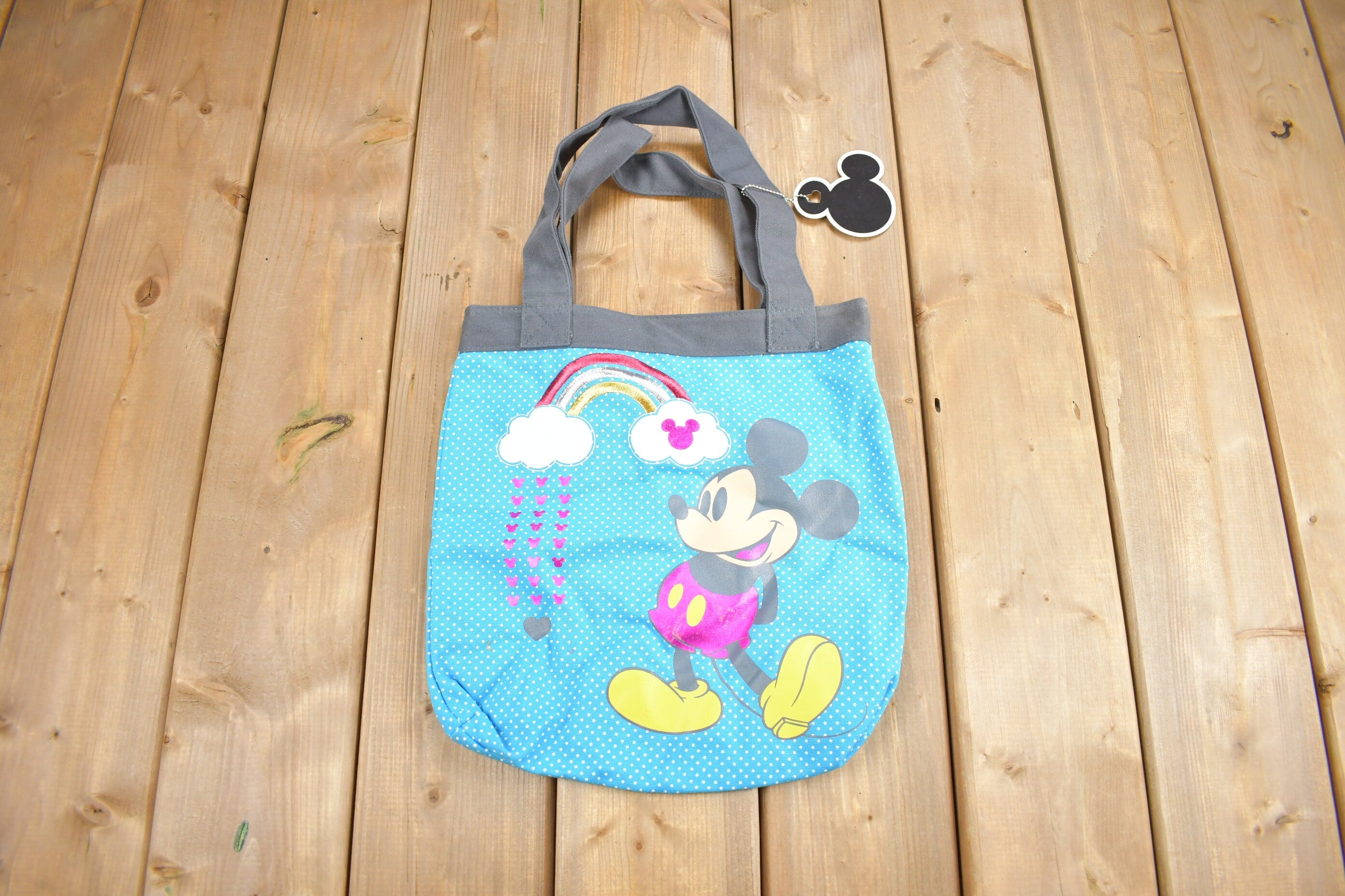 Vintage Y2K Deadstock Walt Disney Mickey Mouse Tote Bag