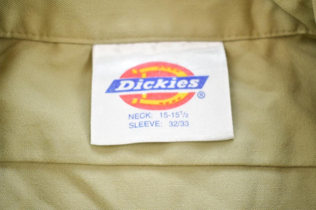 Vintage Y2k Dickies Short Sleeve Button Up Shirt