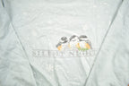 Vintage 1990s Silent Night Christmas Themed Crewneck Sweatshirt