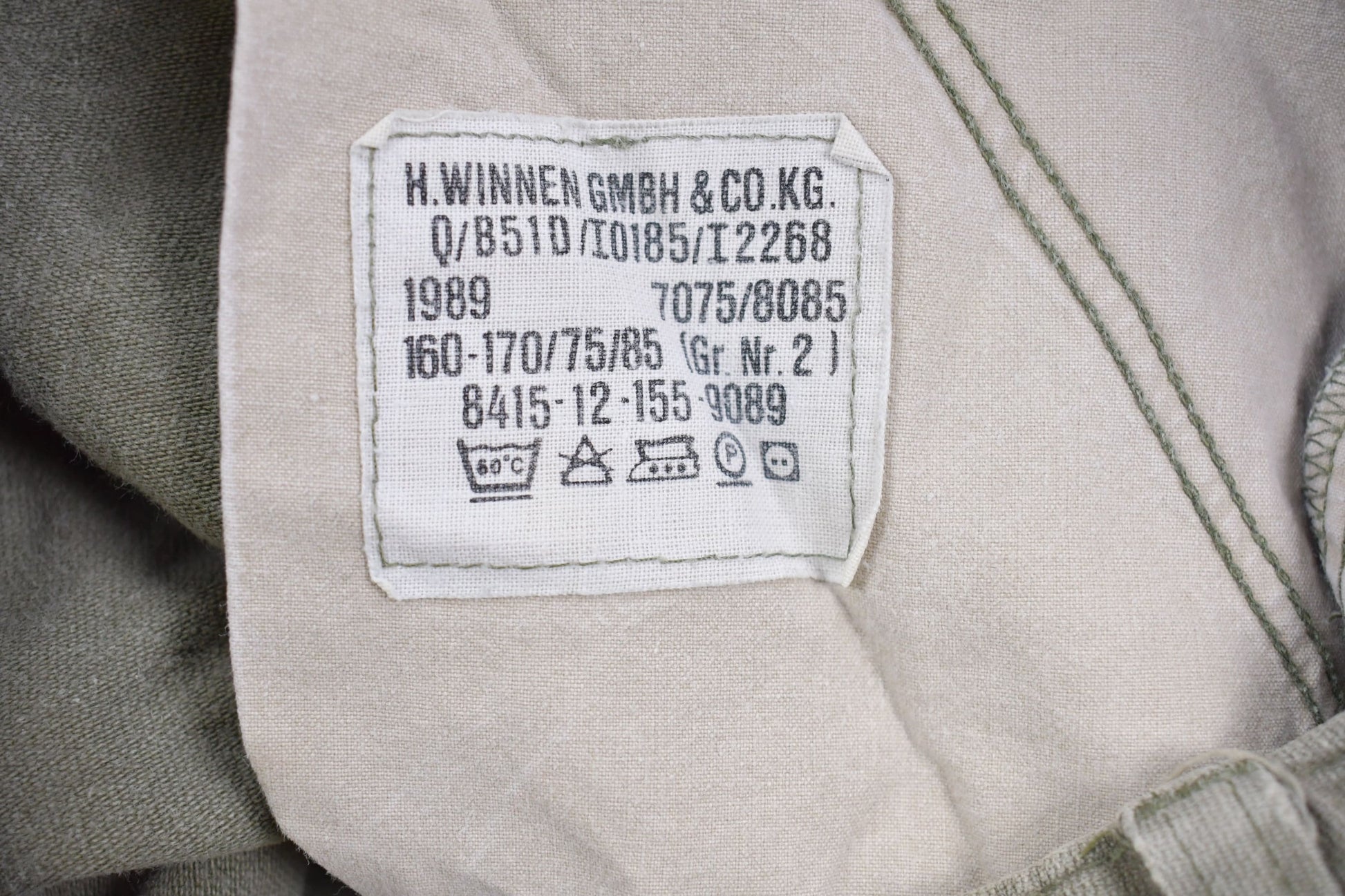 Vintage 1989 Military Cargo Pocket Pants