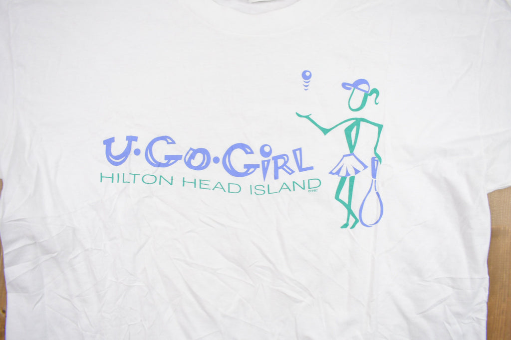 Vintage 1990s U Go Girl Graphic T Shirt