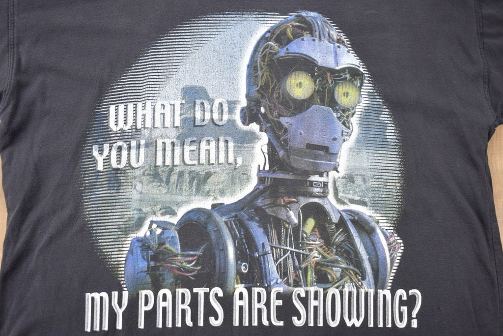 Vintage 1999 Star Wars Episode 1 C-3PO Graphic T-Shirt