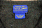 Vintage 1990s Pendleton 100% Lambswool Cable Knitted Crewneck Sweater