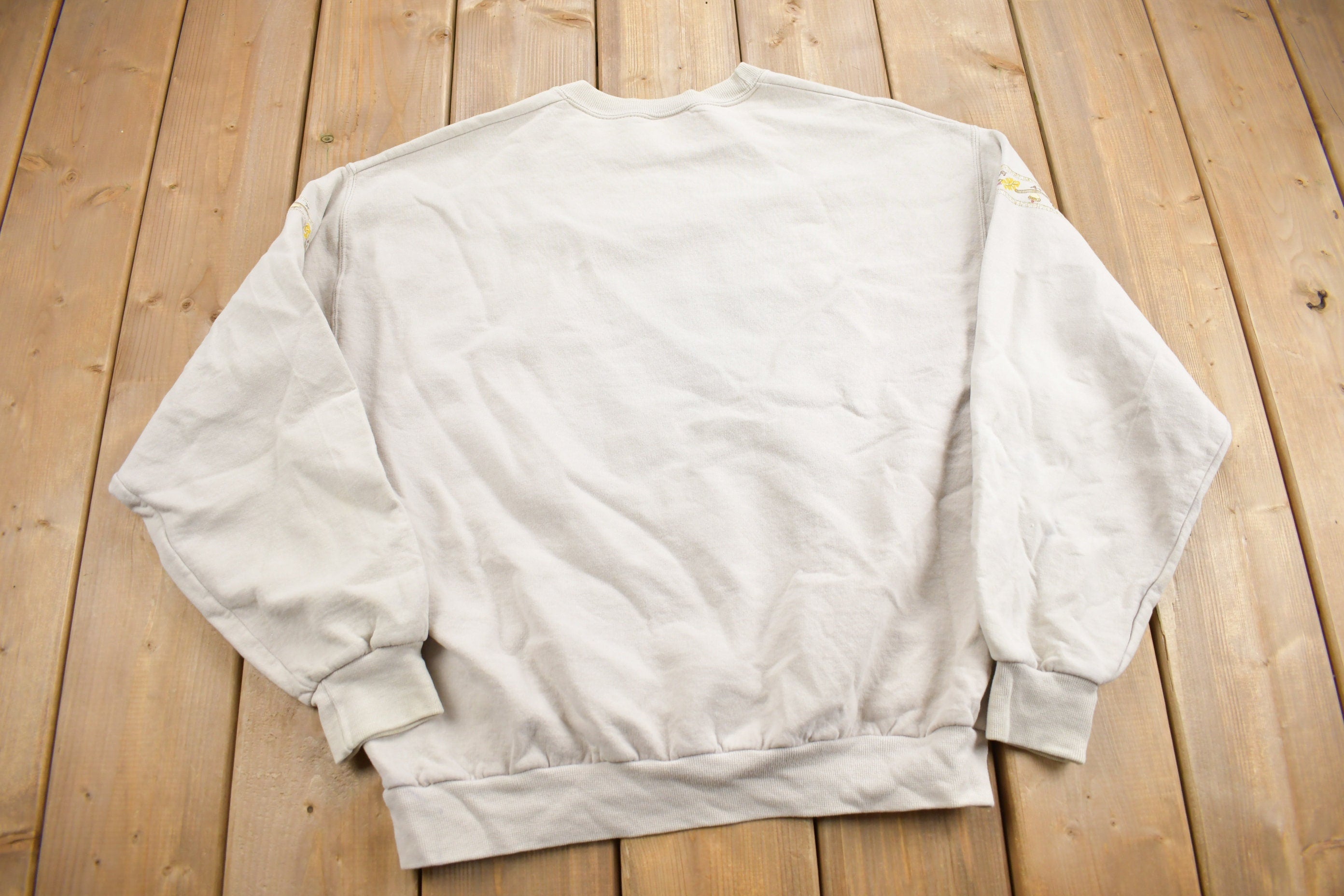 Vintage 1990s Shades Of Seasons Cute Crewneck Sweater