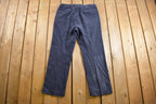 Vintage 1980's Pleated Trousers 36 x 30