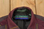 Vintage 1990s Claybrooke Outdoors Plaid Lined Flannel Button Up Shirt