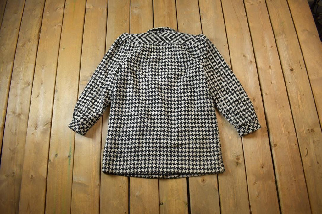 Vintage 1990s New York Girl Houndstooth Women's Blazer