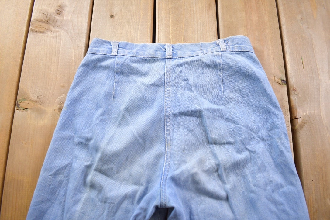 Vintage 1970s FoxMoor Bell Bottom Jeans Size 28 x 32.5