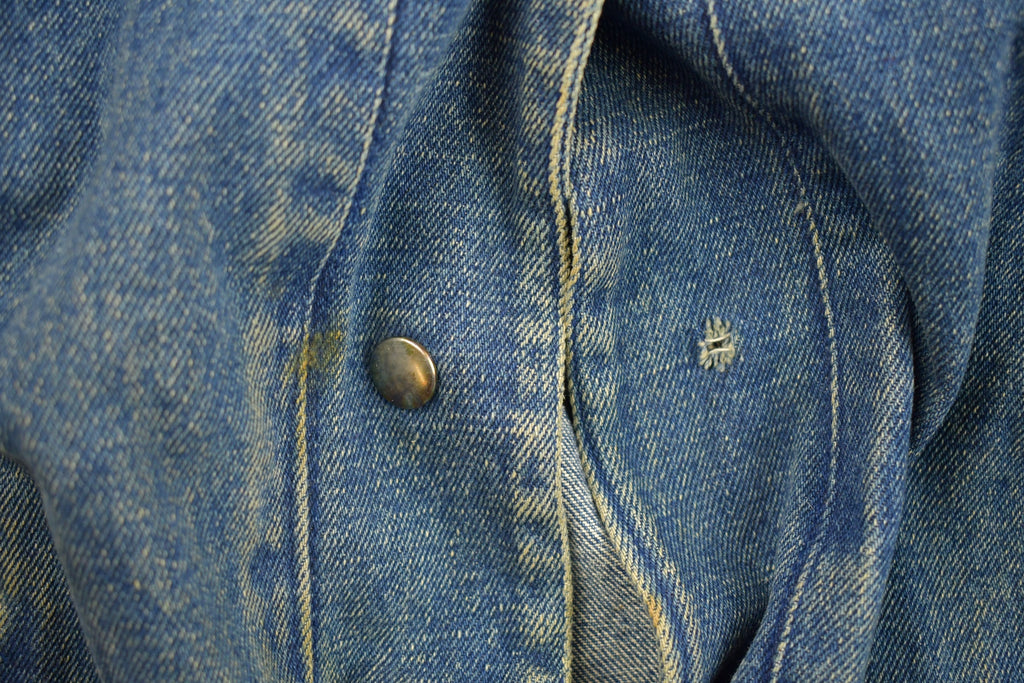 Vintage 1990s The Jack Set Denim Button Up Jacket