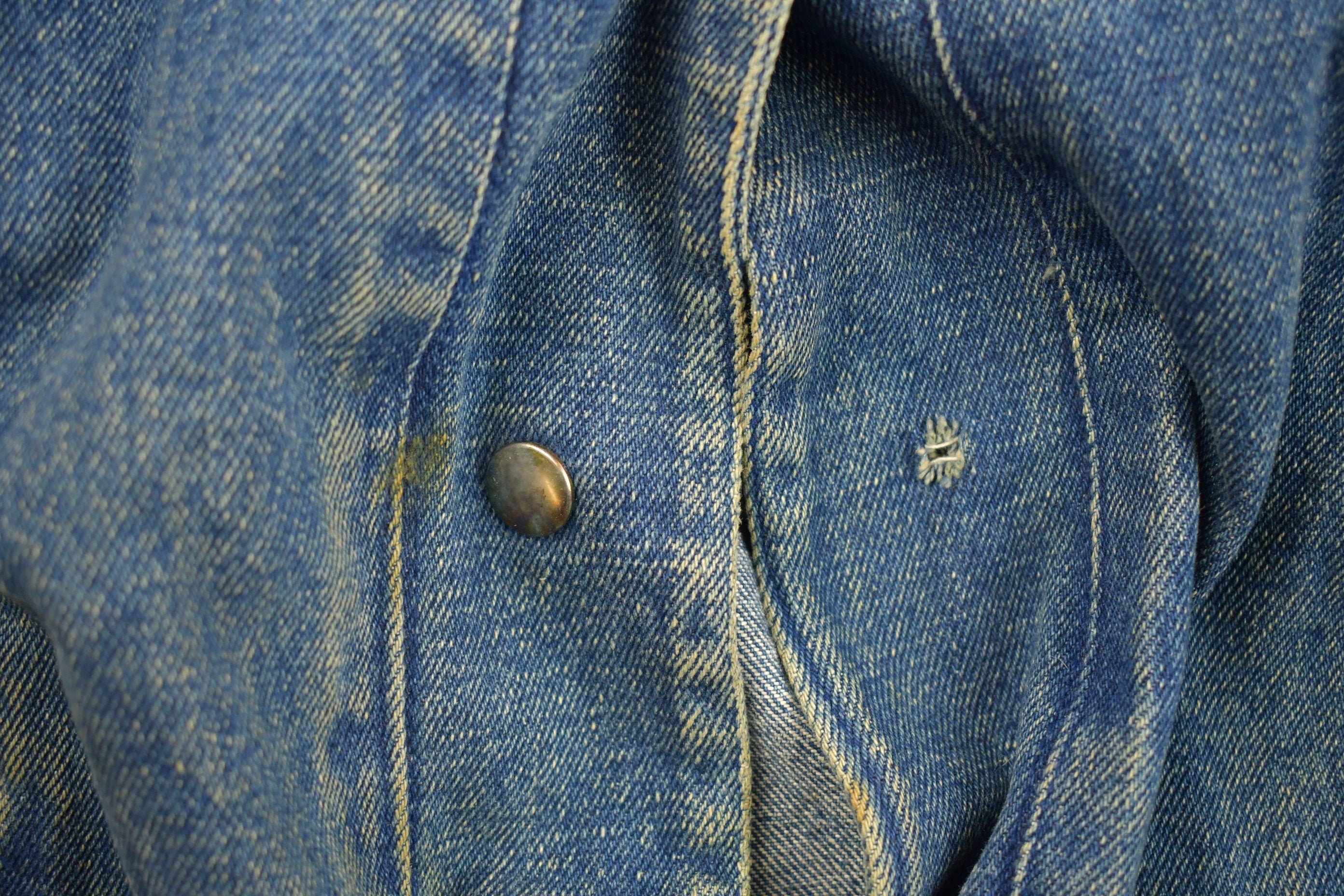 Vintage 1990s The Jack Set Denim Button Up Jacket