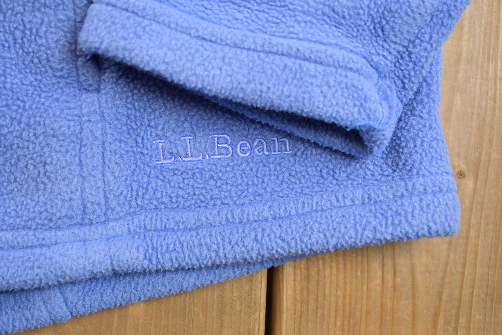 Vintage 1990s LL Bean Deep Pile Fleece Sweater